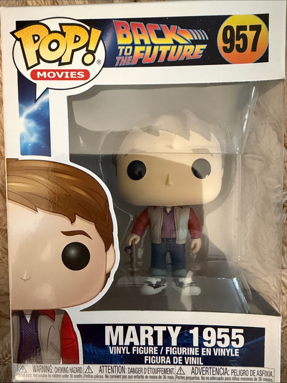 Funko Pop! Back to The Future Marty 1955 Vinyl Figure - #957